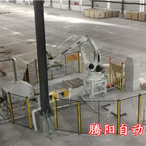 砂漿膩子粉全自動碼垛機改善企業(yè)碼垛效果