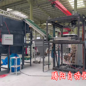 粉類拆垛拆包機(jī)配套使用無(wú)需人工拆包投料