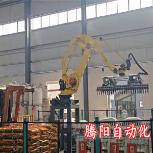 肥料碼垛機器人自動化升級流水線作業(yè)更省心